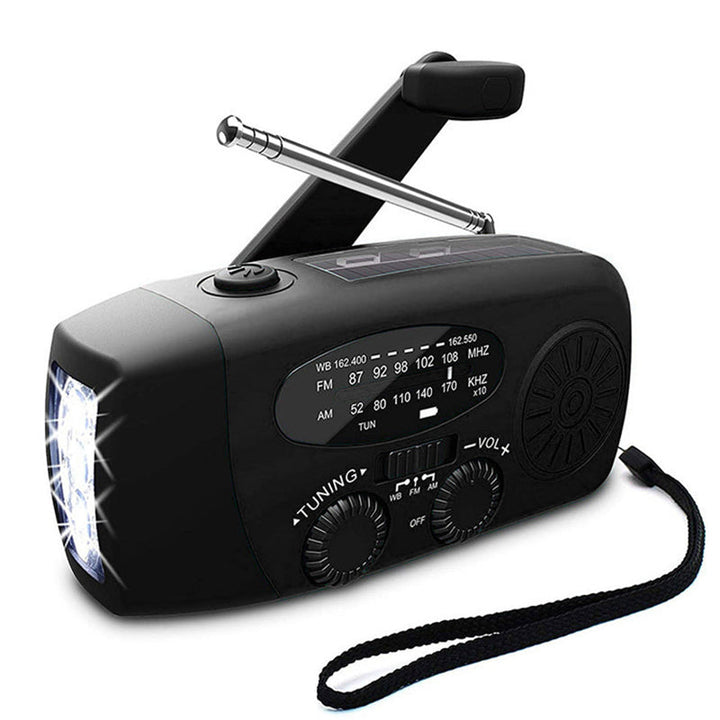 Multi-Function Emergency Radio Solar & Hand-Crank