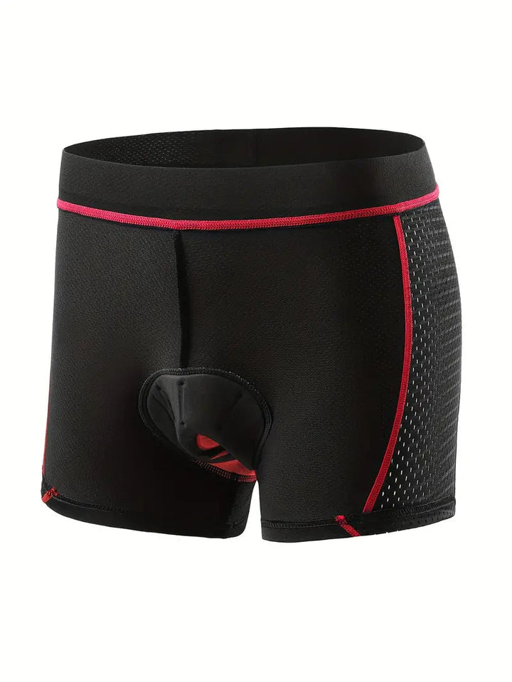 Breathable Cycling Shorts with Shock-Absorbing Padding