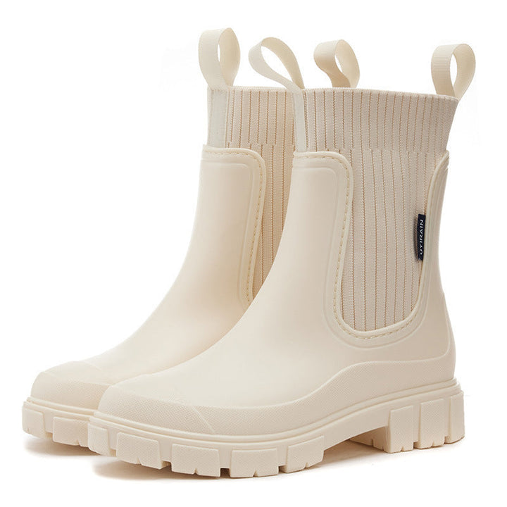 Stylish Women’s Rain Boots with Anti-Slip Sole