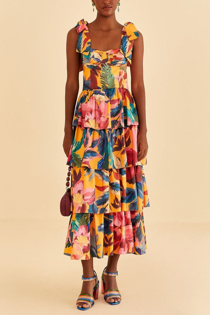 Honoria | Sleeveless Summer Sundress with Straps