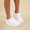 Elarith | Women’s White Platform Sneakers