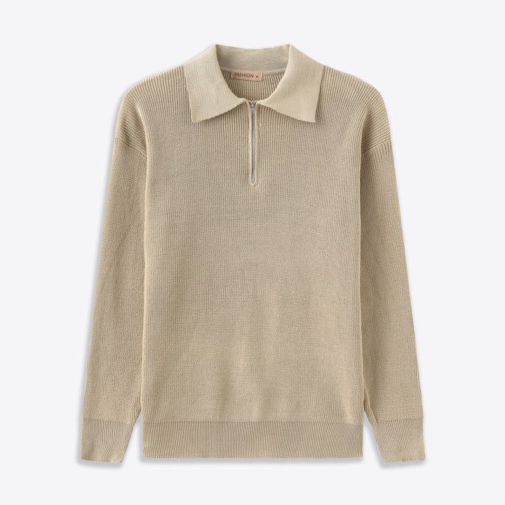 Kaelen | Men's Half-Zip Pullover Sweater