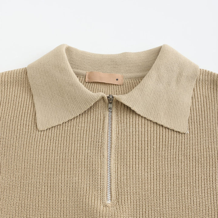Kaelen | Men's Half-Zip Pullover Sweater