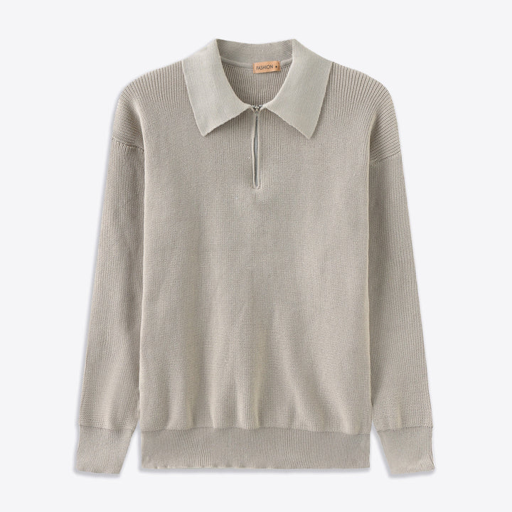 Kaelen | Men's Half-Zip Pullover Sweater