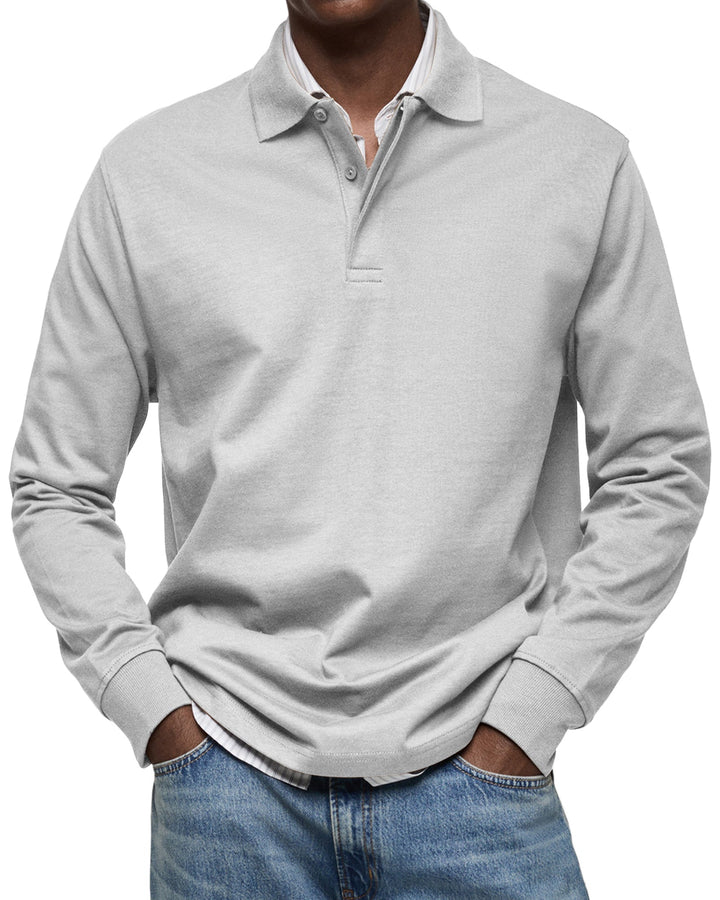 Men’s Knit Polo Shirt | Smart-Casual Essential