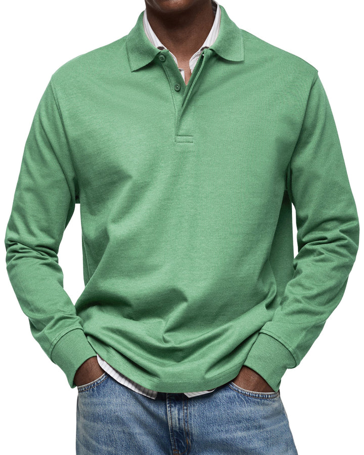Men’s Knit Polo Shirt | Smart-Casual Essential