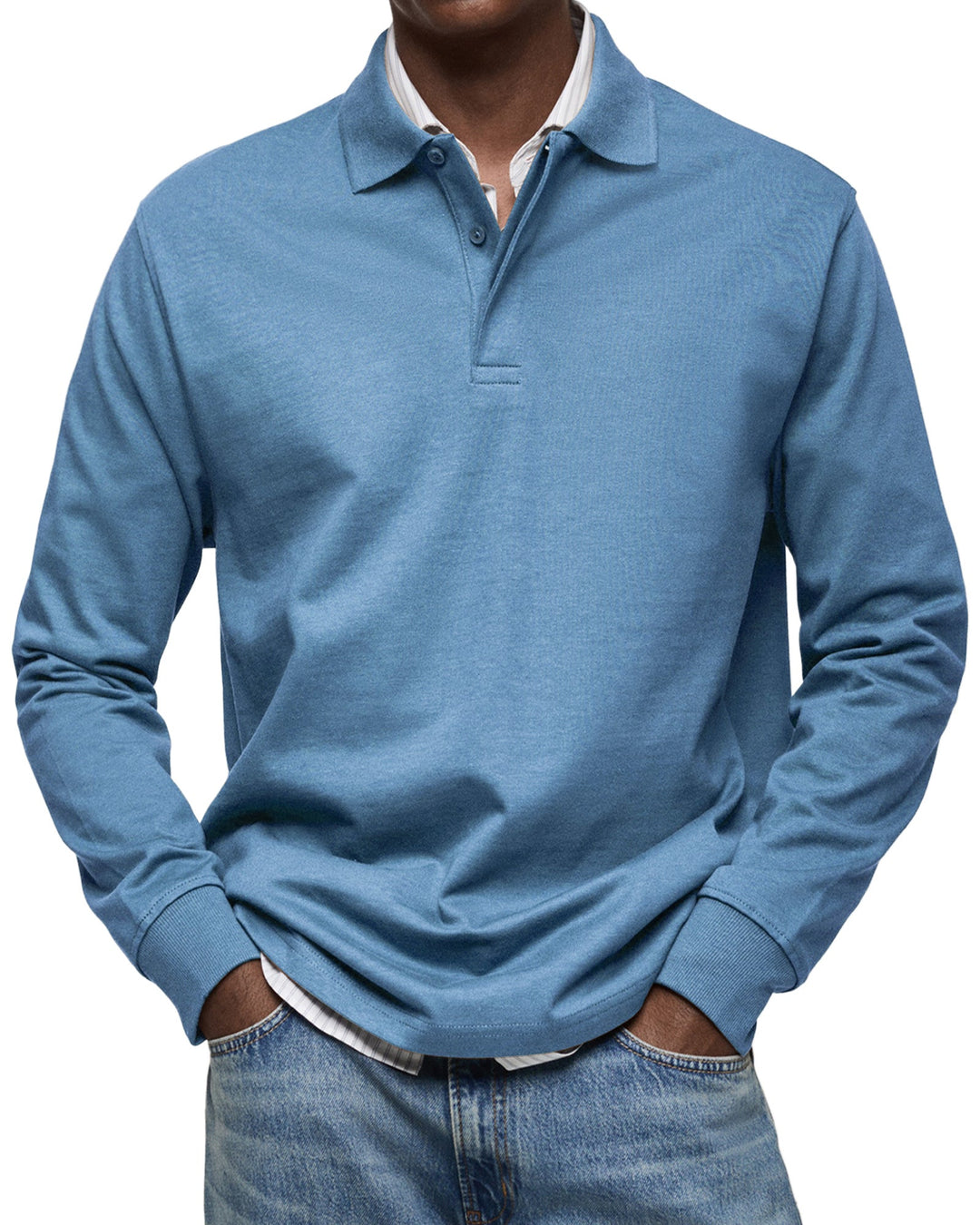 Men’s Knit Polo Shirt | Smart-Casual Essential