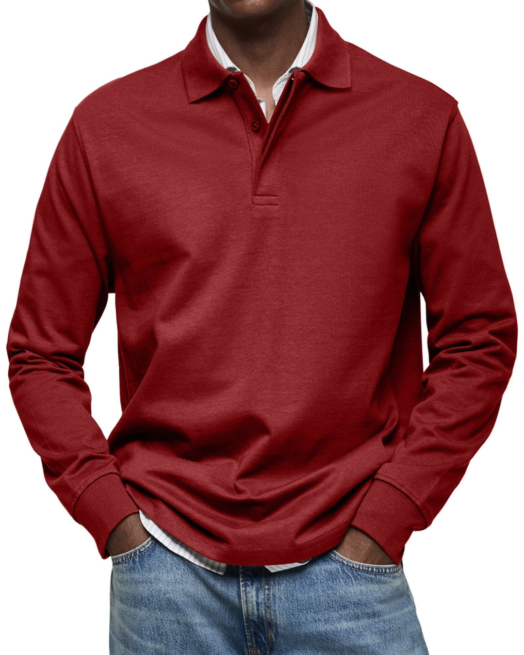 Men’s Knit Polo Shirt | Smart-Casual Essential