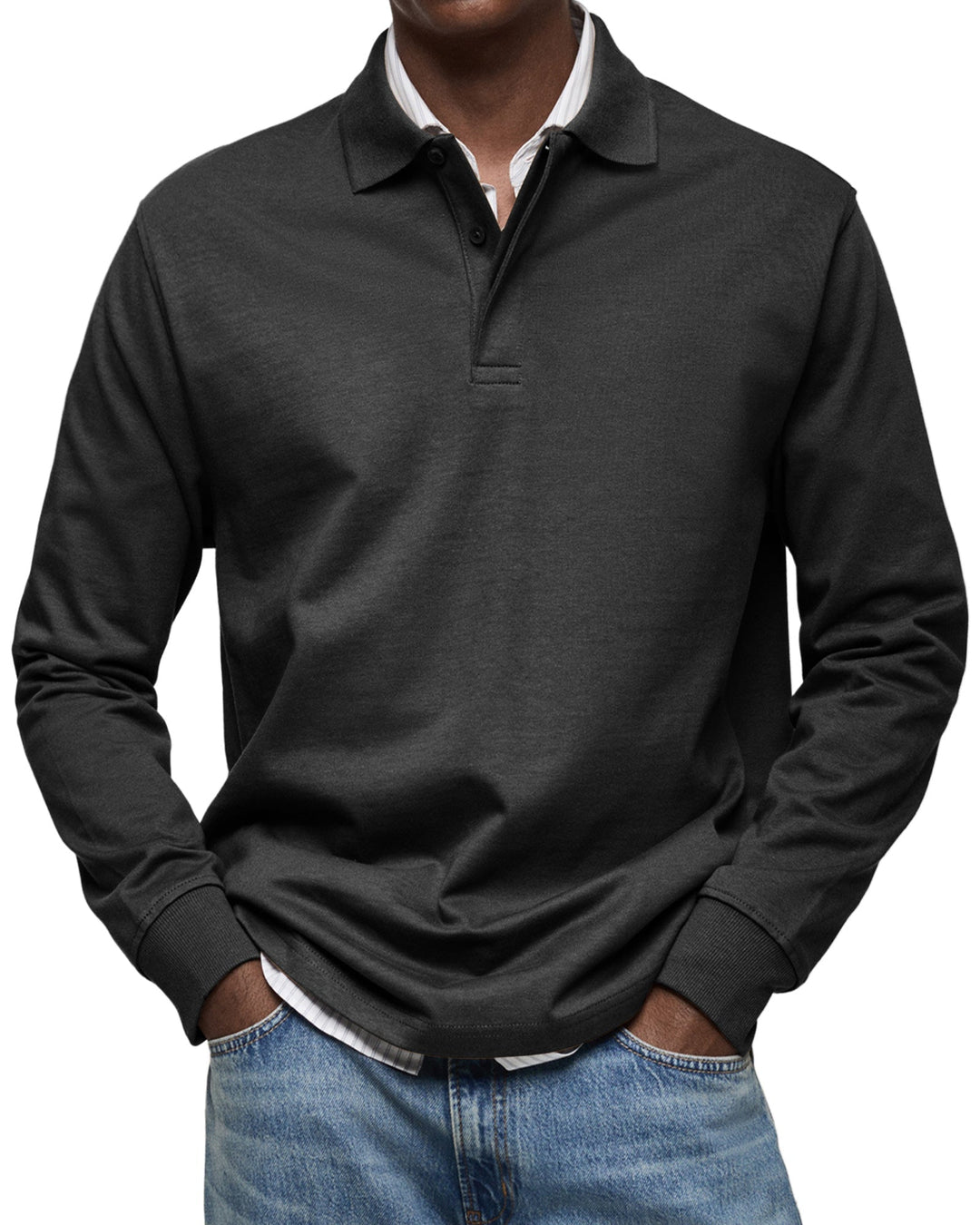 Men’s Knit Polo Shirt | Smart-Casual Essential