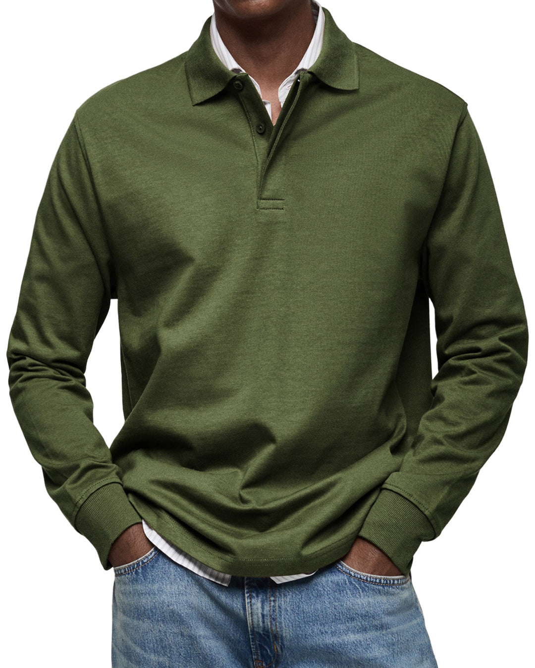 Men’s Knit Polo Shirt | Smart-Casual Essential