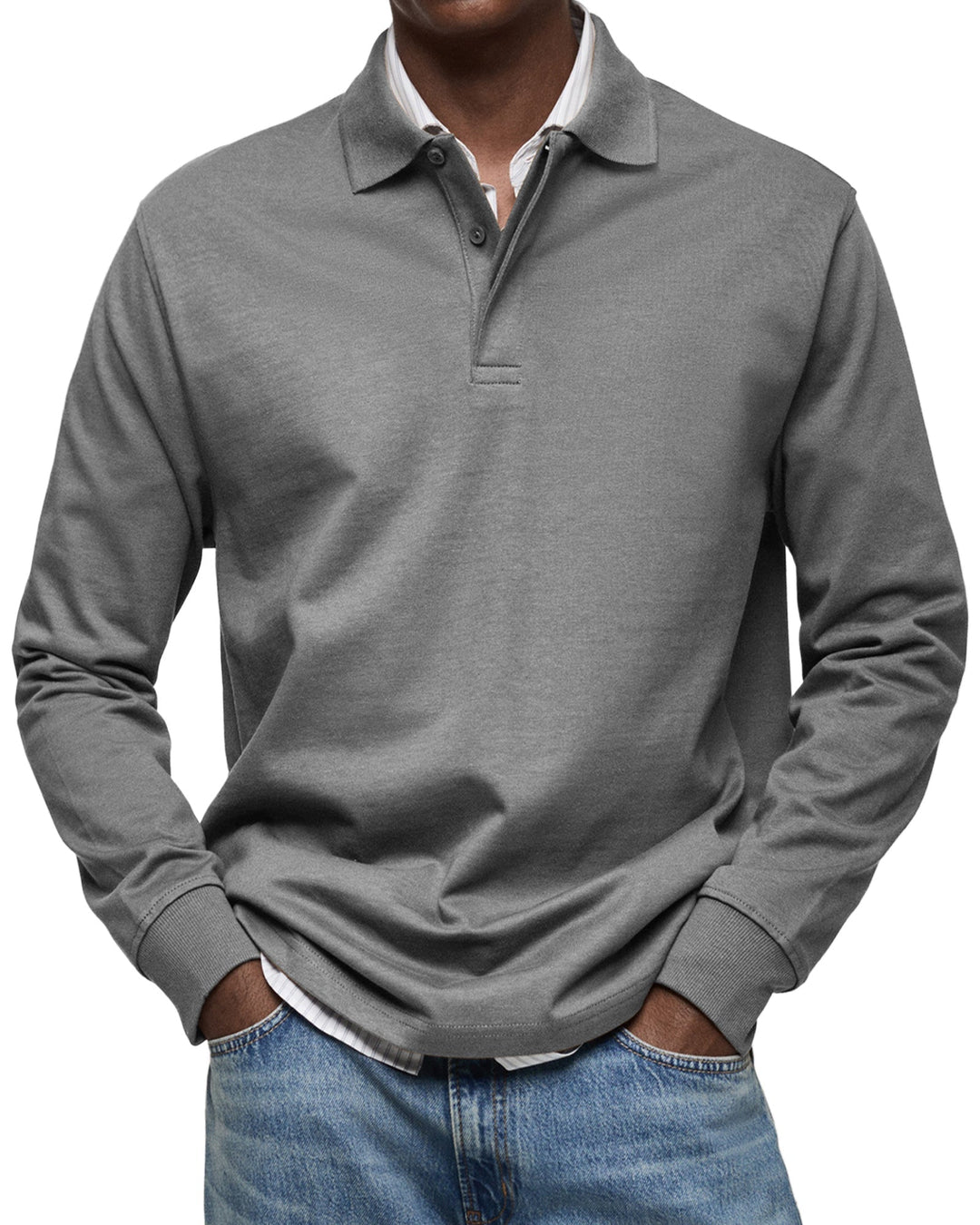 Men’s Knit Polo Shirt | Smart-Casual Essential
