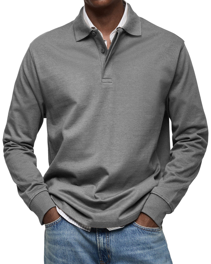 Men’s Knit Polo Shirt | Smart-Casual Essential