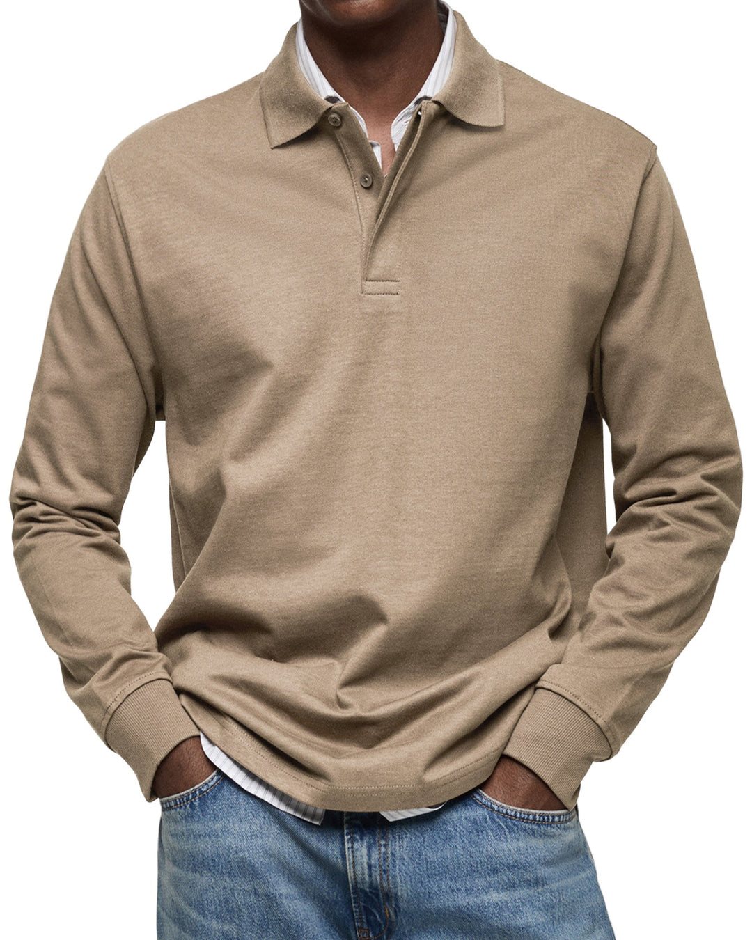 Men’s Knit Polo Shirt | Smart-Casual Essential