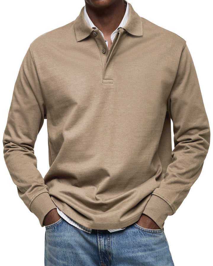 Men’s Knit Polo Shirt | Smart-Casual Essential