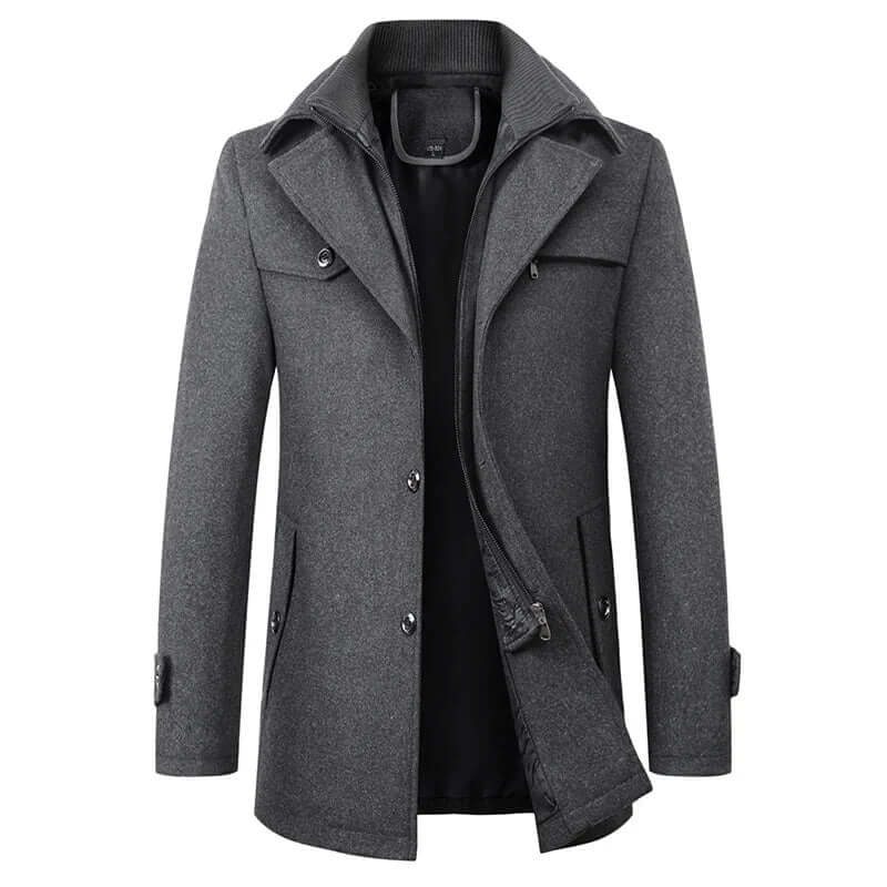 Men’s Waterproof Winter Jacket | Casual Everyday Coat