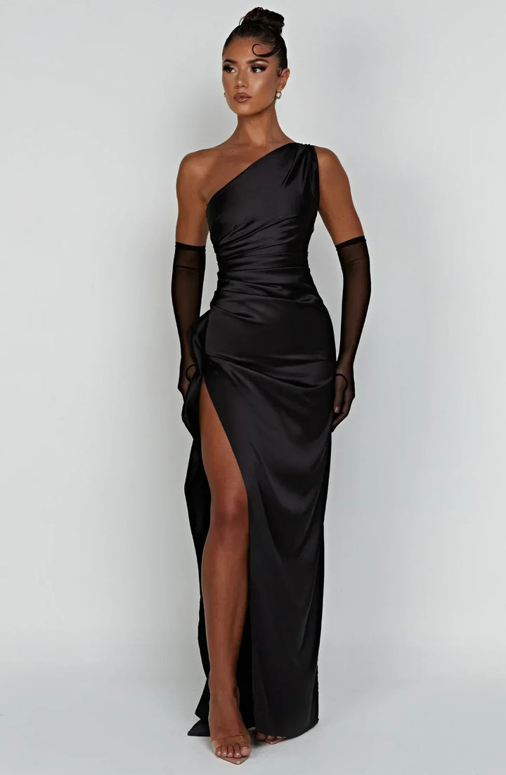 Faelith | Satin Evening Dress