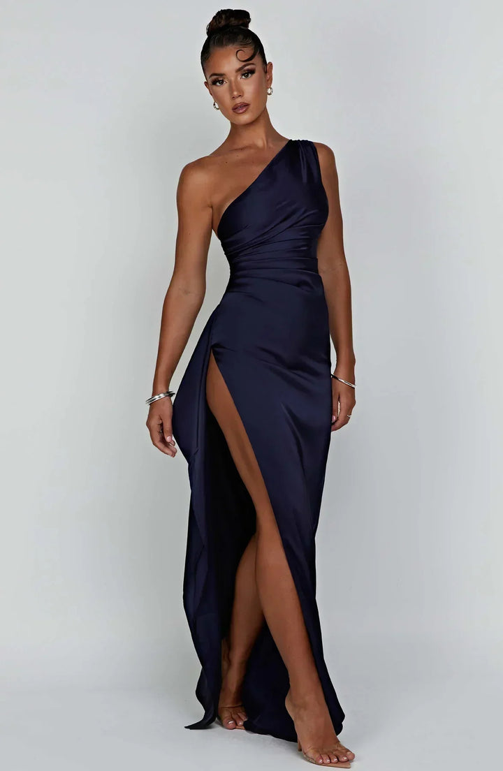 Faelith | Satin Evening Dress