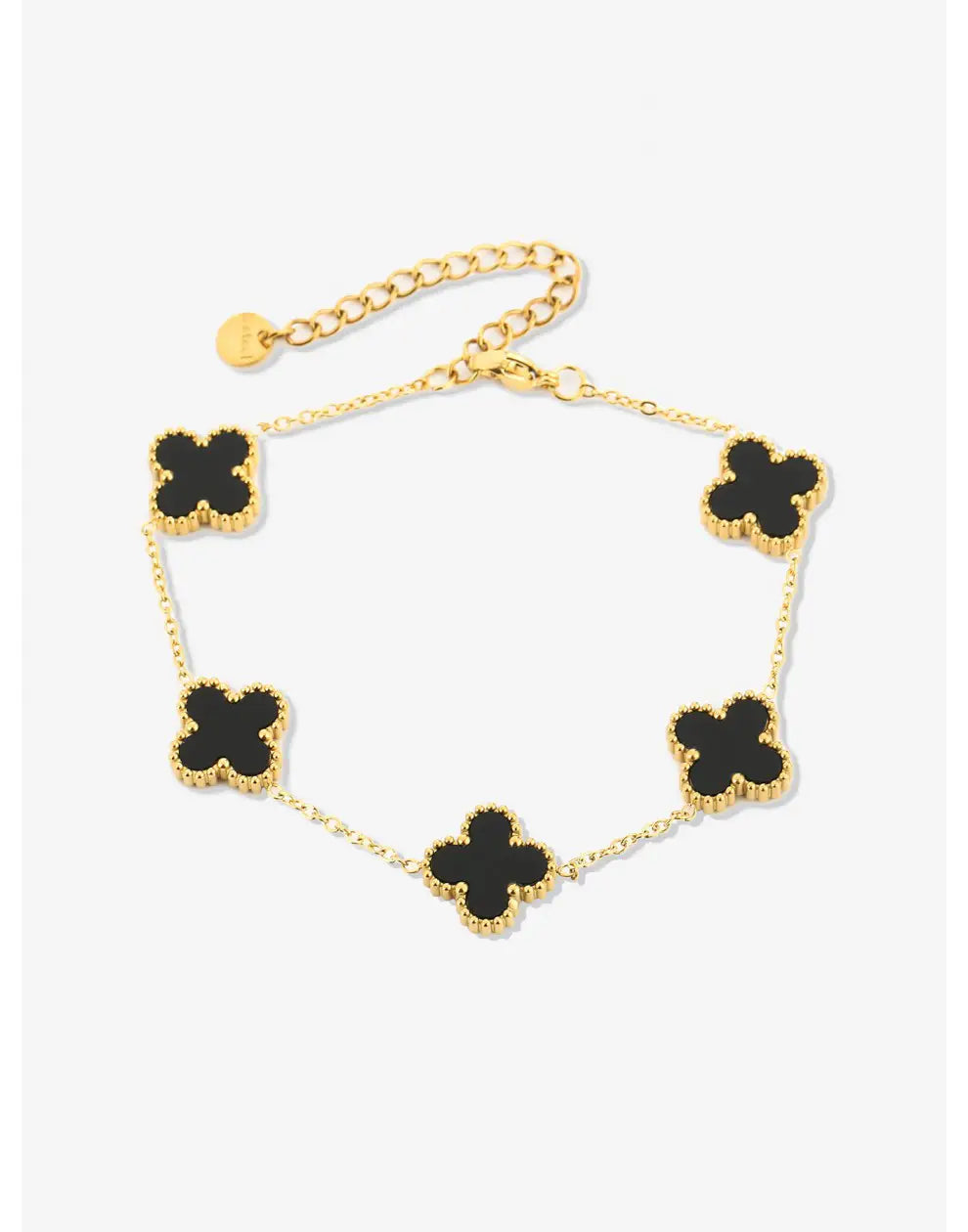 Klief Aure | Five-Leaf Clover Stainless Steel Bracelet