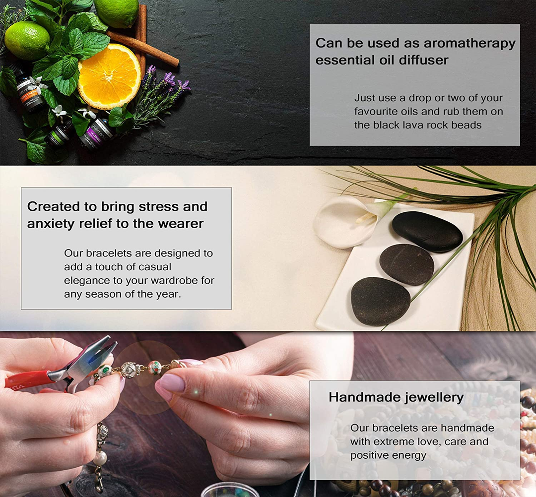 Chakra Healing Bracelet | Natural Crystal Beads
