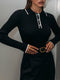 Gaia | Women's Aesthetic Polo Top