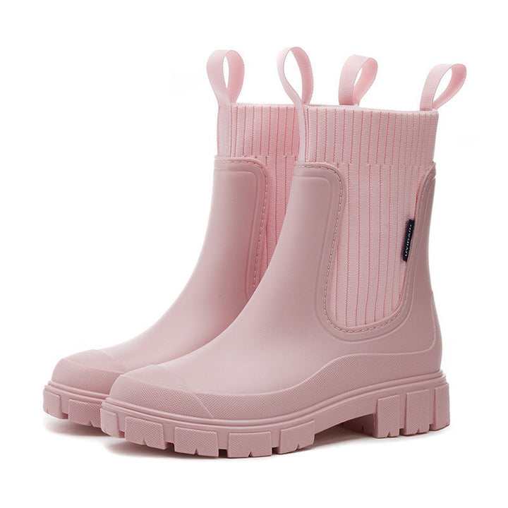 Stylish Women’s Rain Boots with Anti-Slip Sole
