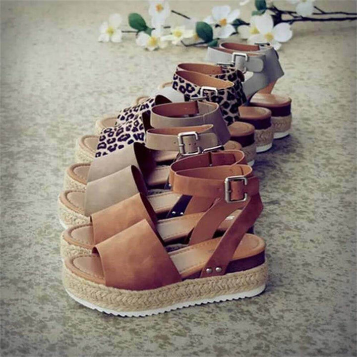 Indigo | Women’s Platform Espadrille Sandals