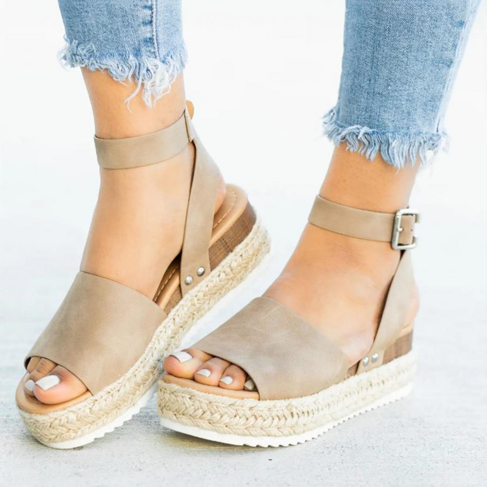 Indigo | Women’s Platform Espadrille Sandals