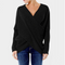Women's Cashmere Sweater with Criss-Cross Detail