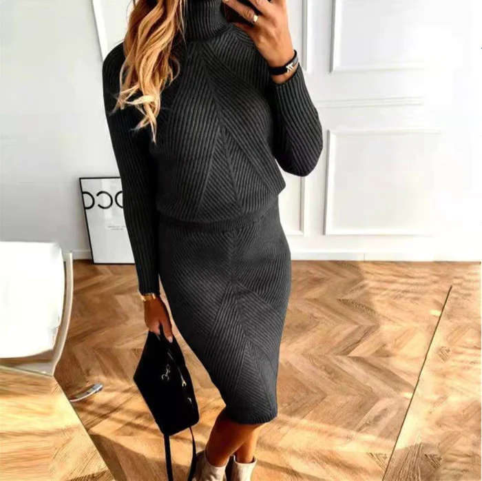 Emara | Comfortable Knit Sweater Dress for Women