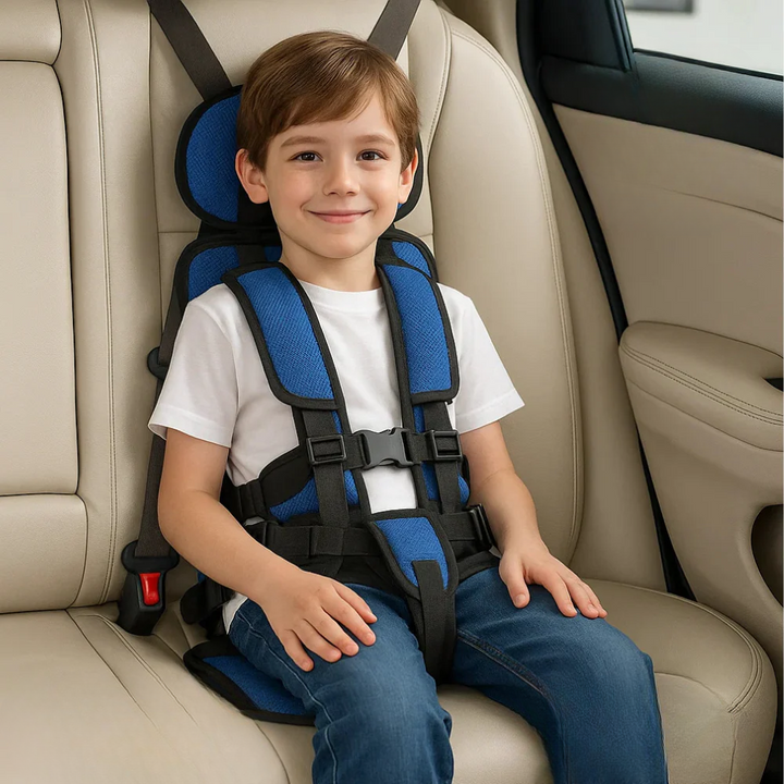 Travel Booster Seat | Comfortable & Portable Child Car Seat for Ages 1–14