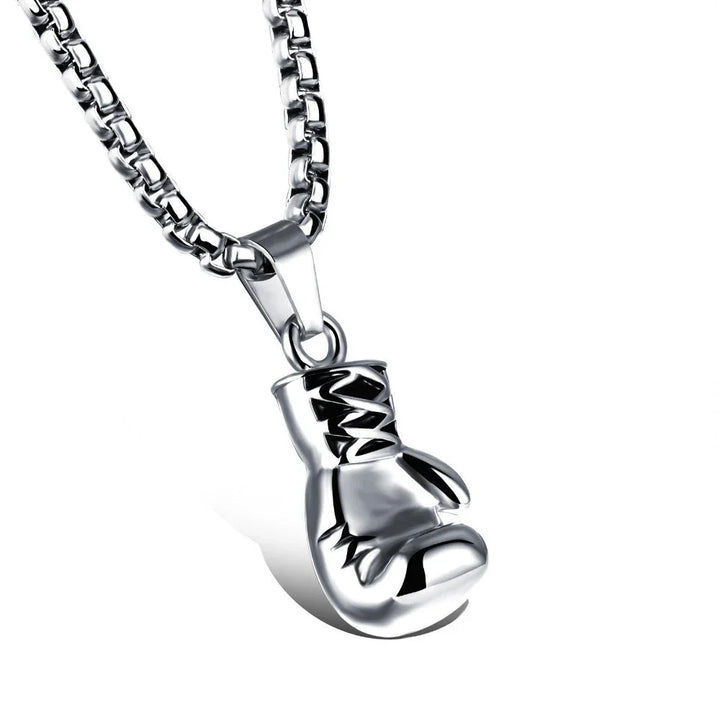 Boxing Glove Pendant Necklace