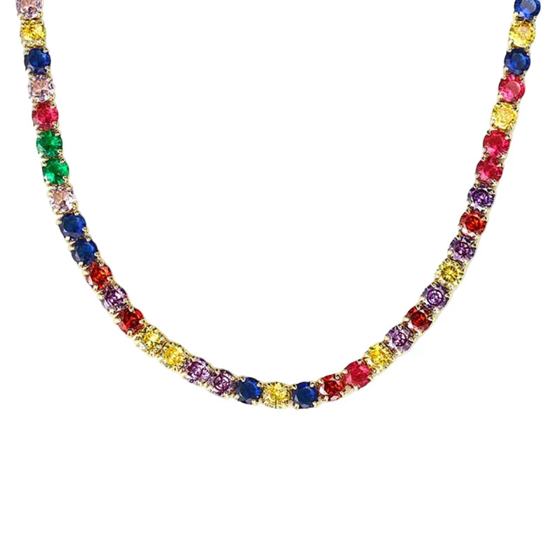 Glimmering Crystal Pendant | Subtle Neckline Accent