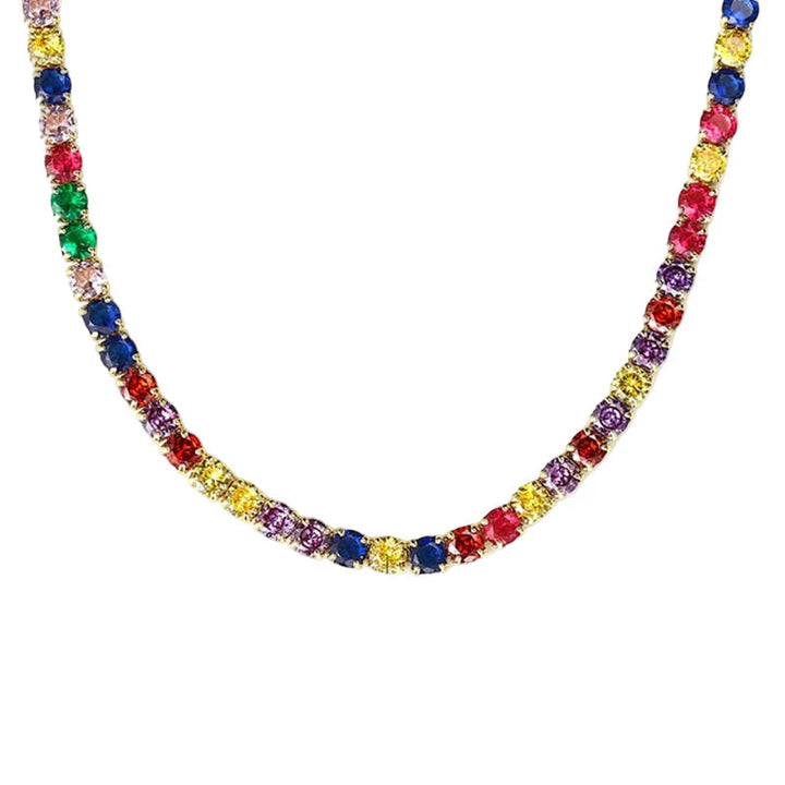 Glimmering Crystal Pendant | Subtle Neckline Accent