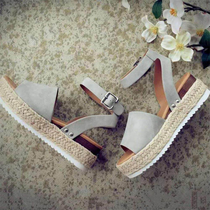 Indigo | Women’s Platform Espadrille Sandals