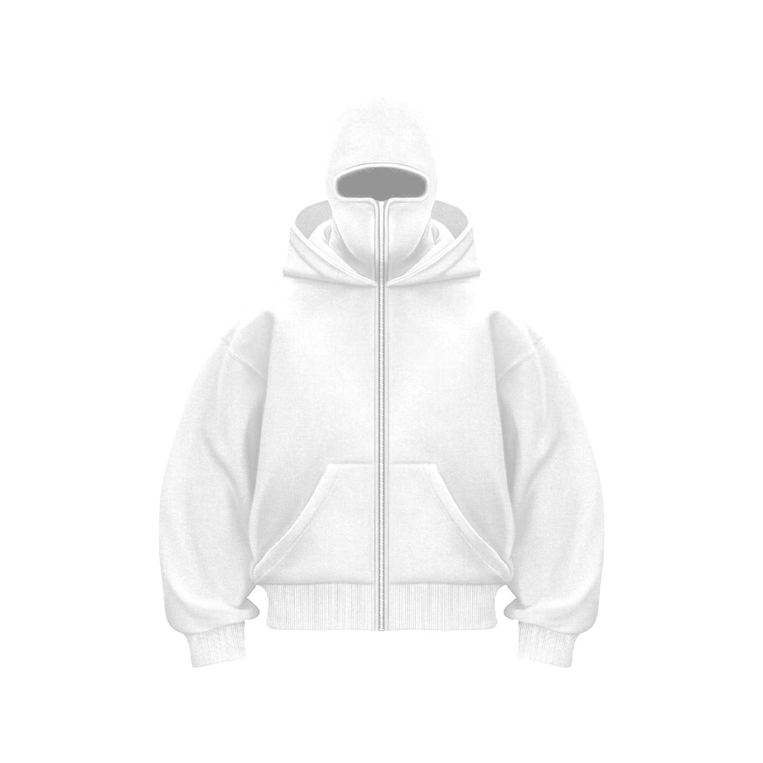Oversized Hoodie with Face Mask | Men’s Streetwear Pullover