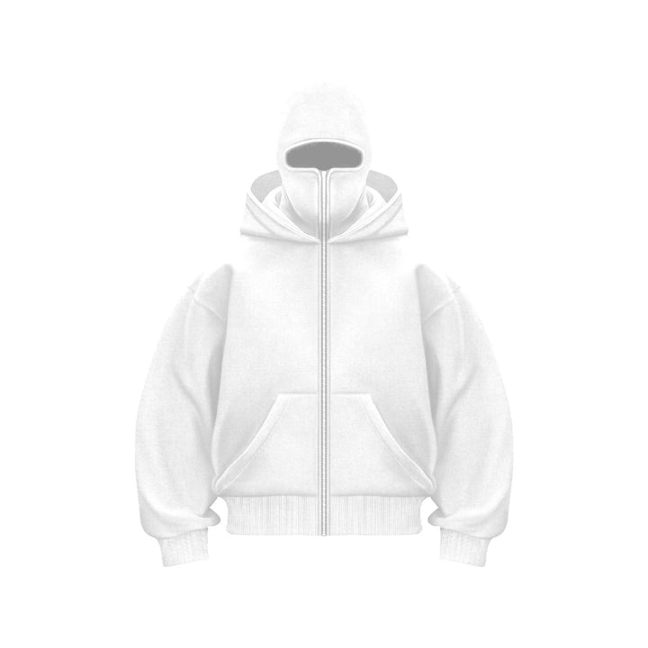 Oversized Hoodie with Face Mask | Men’s Streetwear Pullover