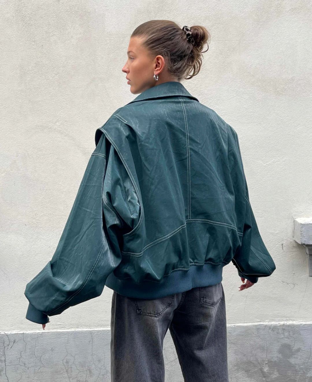 Women’s Oversized Bomber Jacket