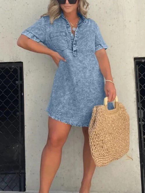 Cerys | Casual Denim Dress for Women
