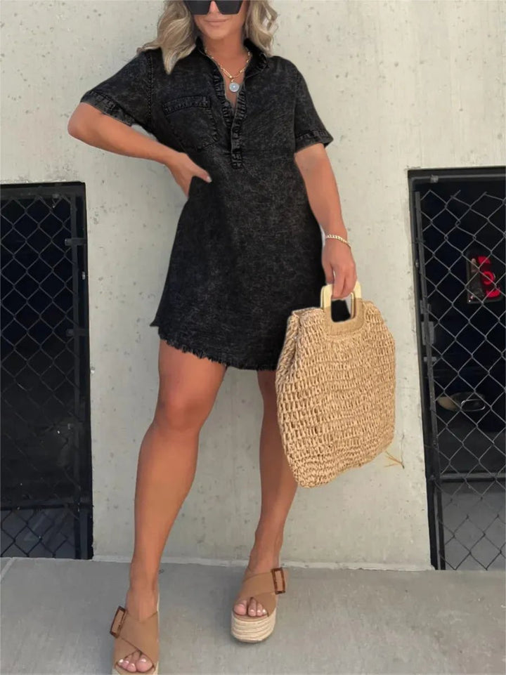 Cerys | Casual Denim Dress for Women