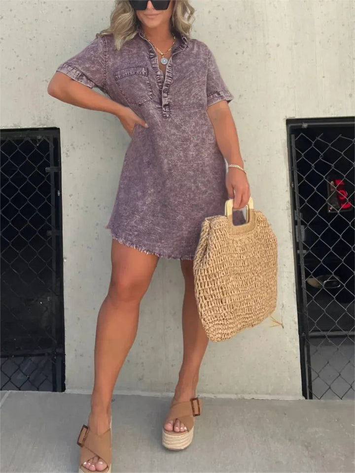 Cerys | Casual Denim Dress for Women
