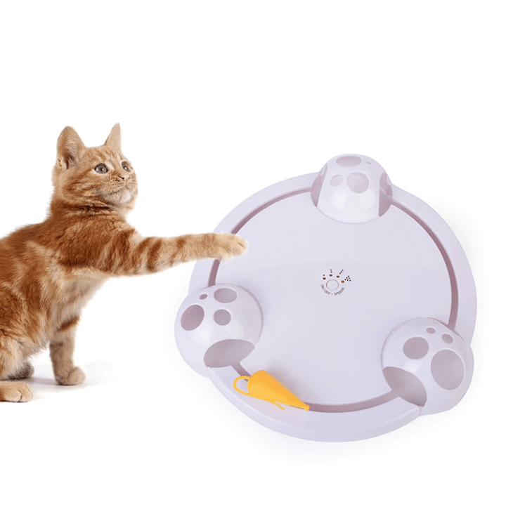 Interactive Automatic Pounce Cat Toy