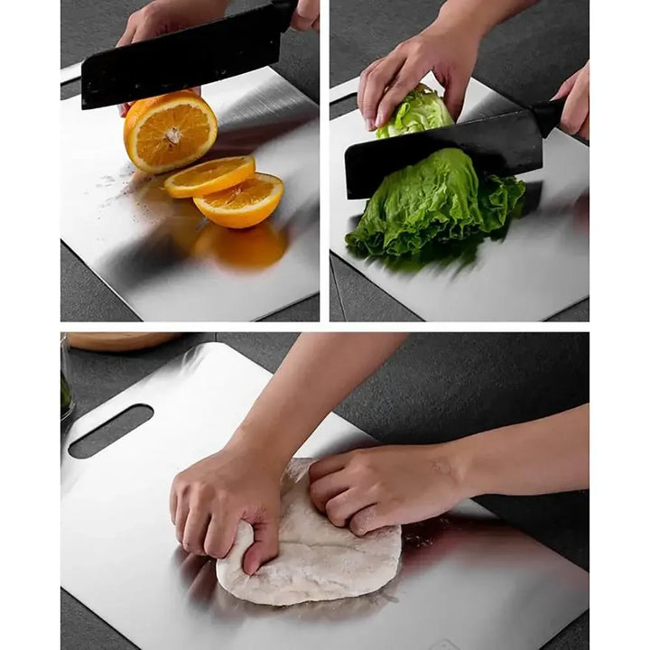 Titanium Cutting Board | BPA-Free - Healthy Food Prep