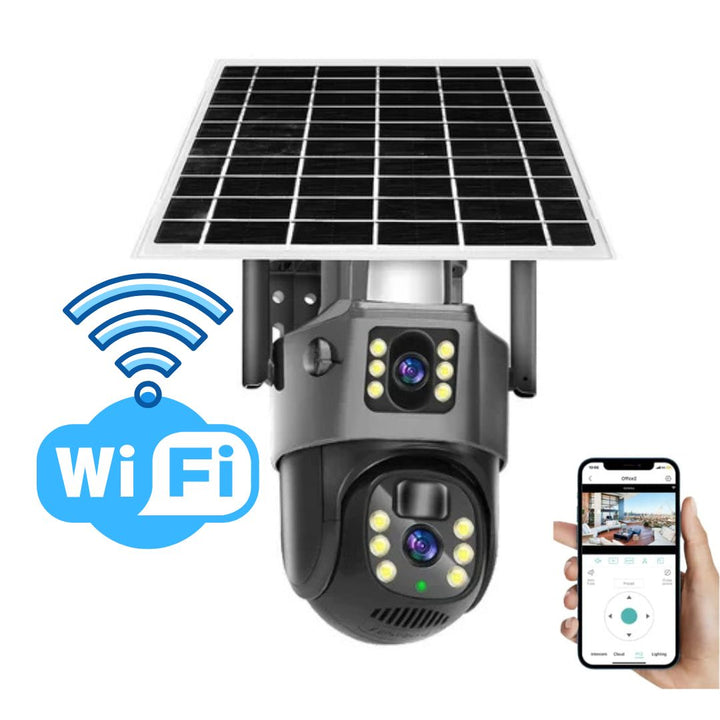 4K Solar Wireless Security Camera | Smart 360° Rotation