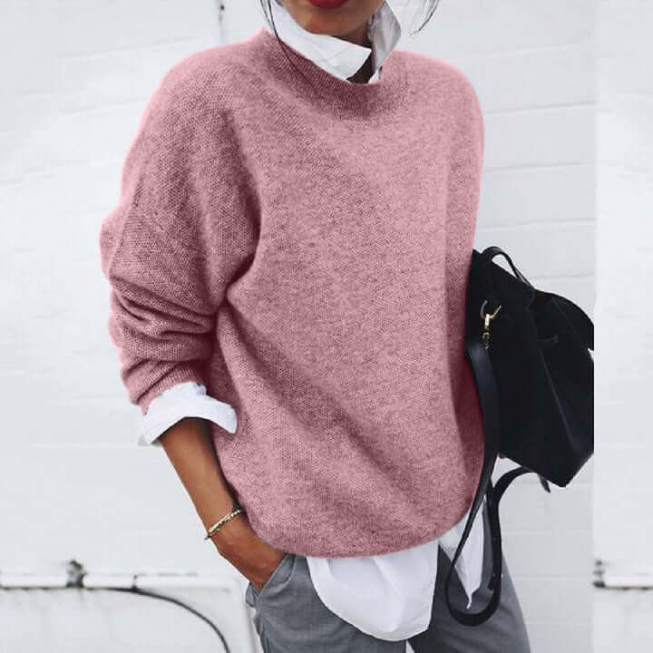 Women’s Cashmere Crewneck Sweater | Cashmere Style