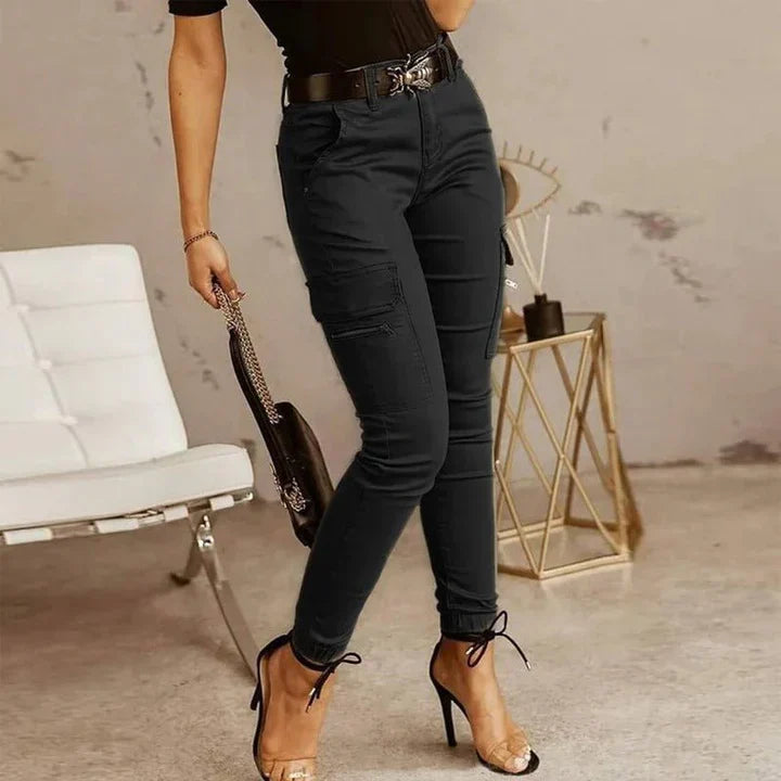 Casual Cargo Jeans for Women | Comfortable Fit