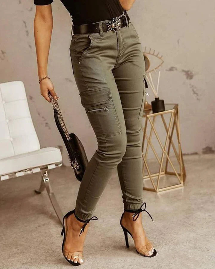 Casual Cargo Jeans for Women | Comfortable Fit