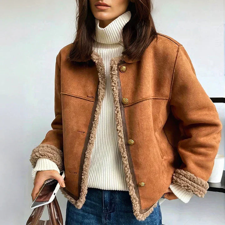 Women’s Classic Warm Shearling Jacket