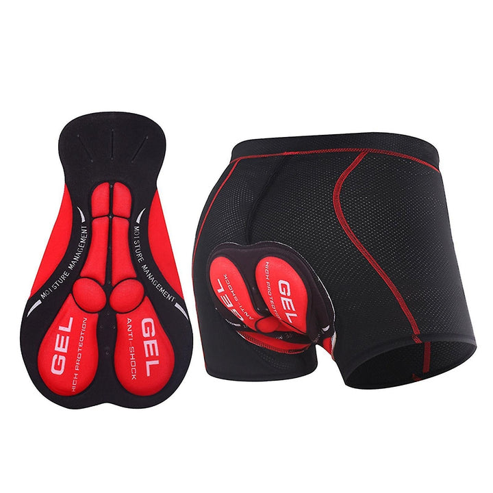 Breathable Cycling Shorts with Shock-Absorbing Padding