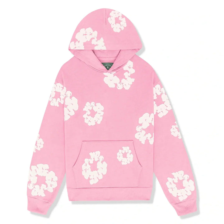 Floral Blossom Tracksuit Set | Soft Hoodie & Jogger Pants
