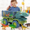 Kids Dinosaur Truck Playset | Dino Transporter & Prehistoric Toy Set